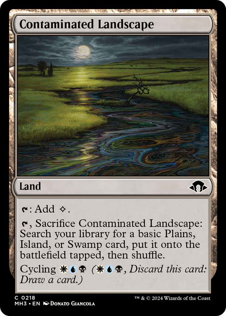 Contaminated Landscape [Modern Horizons 3] MTG Single Magic: The Gathering    | Red Claw Gaming