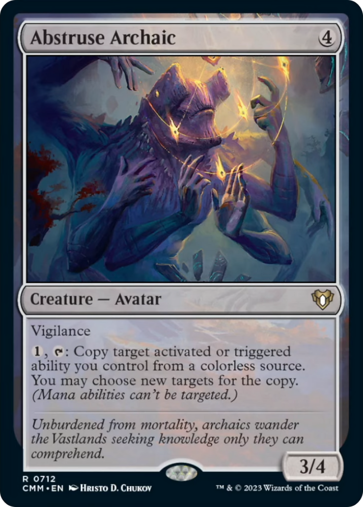 Abstruse Archaic [Commander Masters] MTG Single Magic: The Gathering | Red Claw Gaming