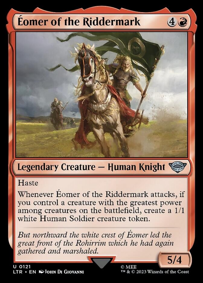 Eomer of the Riddermark [The Lord of the Rings: Tales of Middle-Earth] MTG Single Magic: The Gathering | Red Claw Gaming