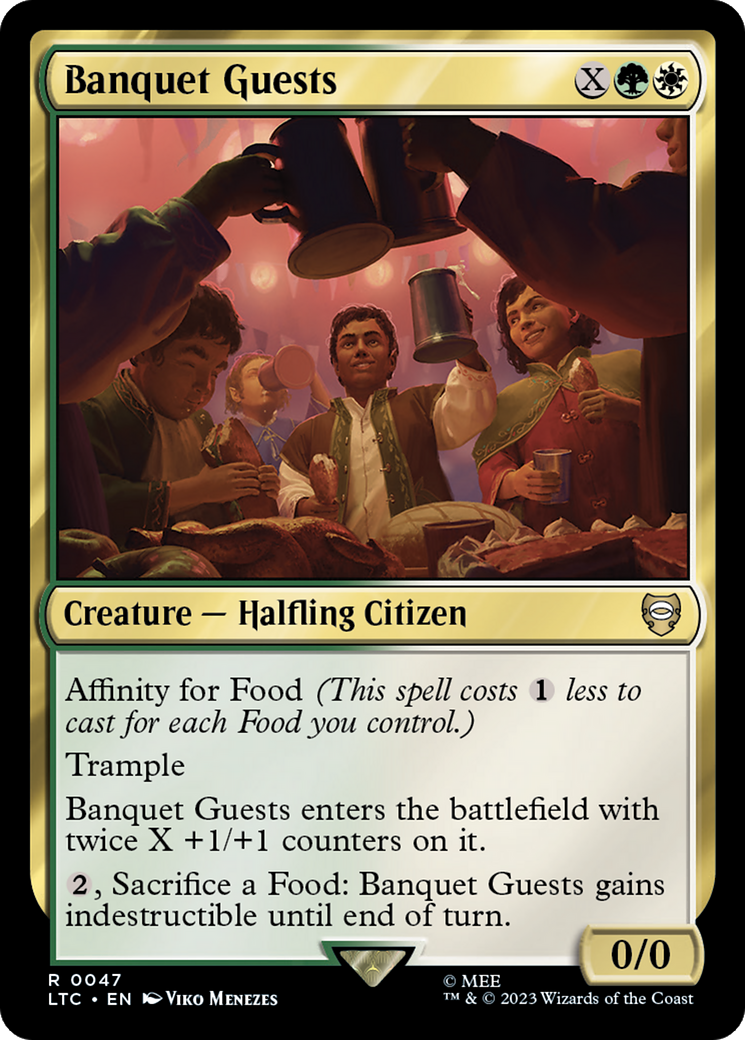 Banquet Guests [The Lord of the Rings: Tales of Middle-Earth Commander] MTG Single Magic: The Gathering | Red Claw Gaming