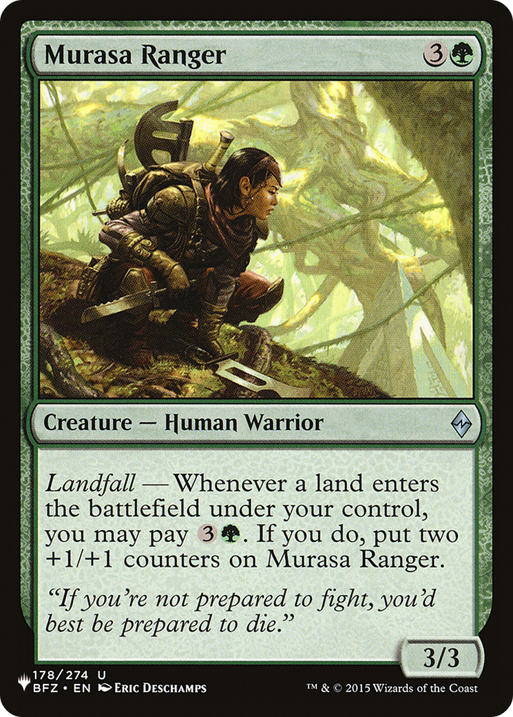 Murasa Ranger [The List] MTG Single Magic: The Gathering | Red Claw Gaming