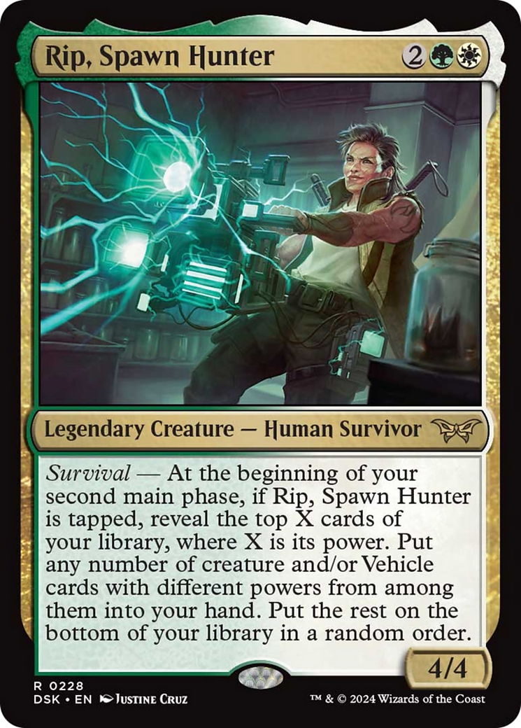 Rip, Spawn Hunter [Duskmourn: House of Horror] MTG Single Magic: The Gathering | Red Claw Gaming