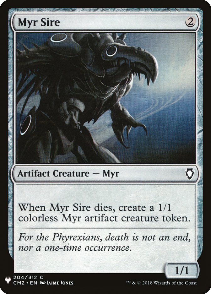 Myr Sire [Mystery Booster] MTG Single Magic: The Gathering | Red Claw Gaming