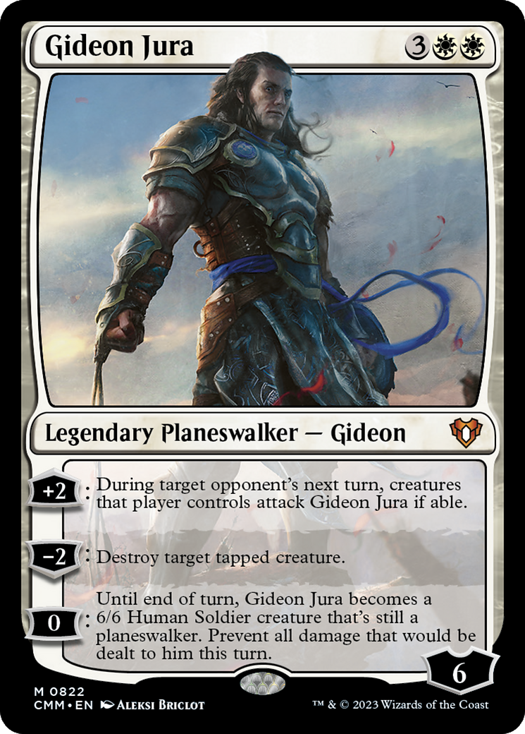 Gideon Jura [Commander Masters] MTG Single Magic: The Gathering    | Red Claw Gaming