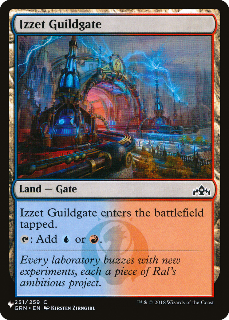 Izzet Guildgate [The List] MTG Single Magic: The Gathering | Red Claw Gaming