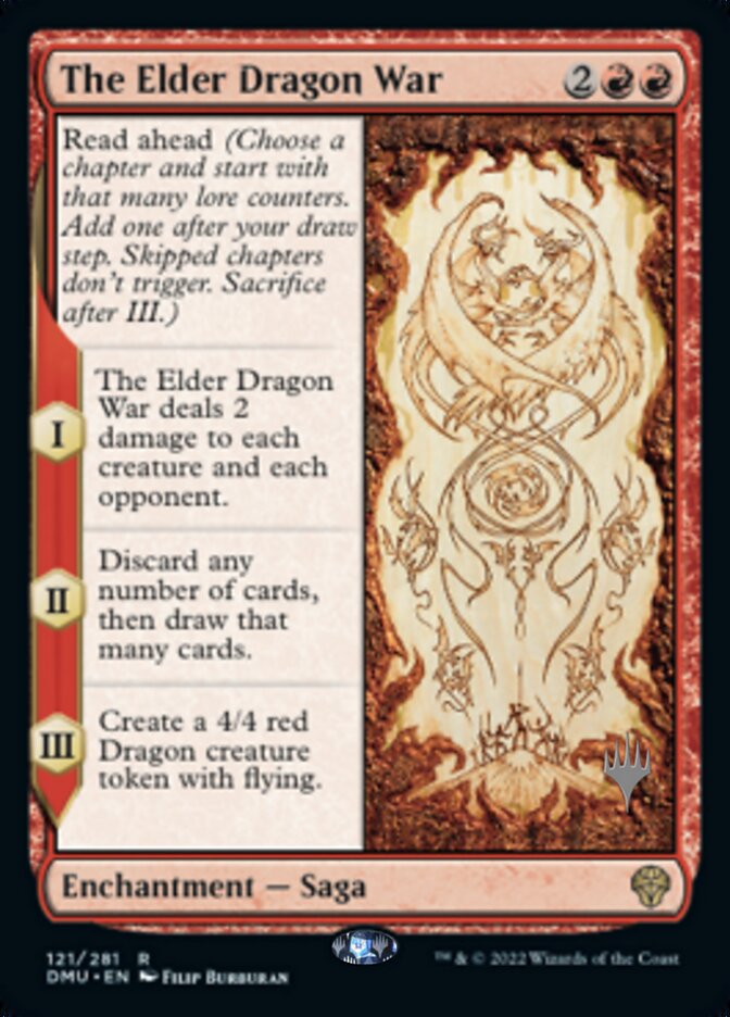 The Elder Dragon War (Promo Pack) [Dominaria United Promos] MTG Single Magic: The Gathering    | Red Claw Gaming