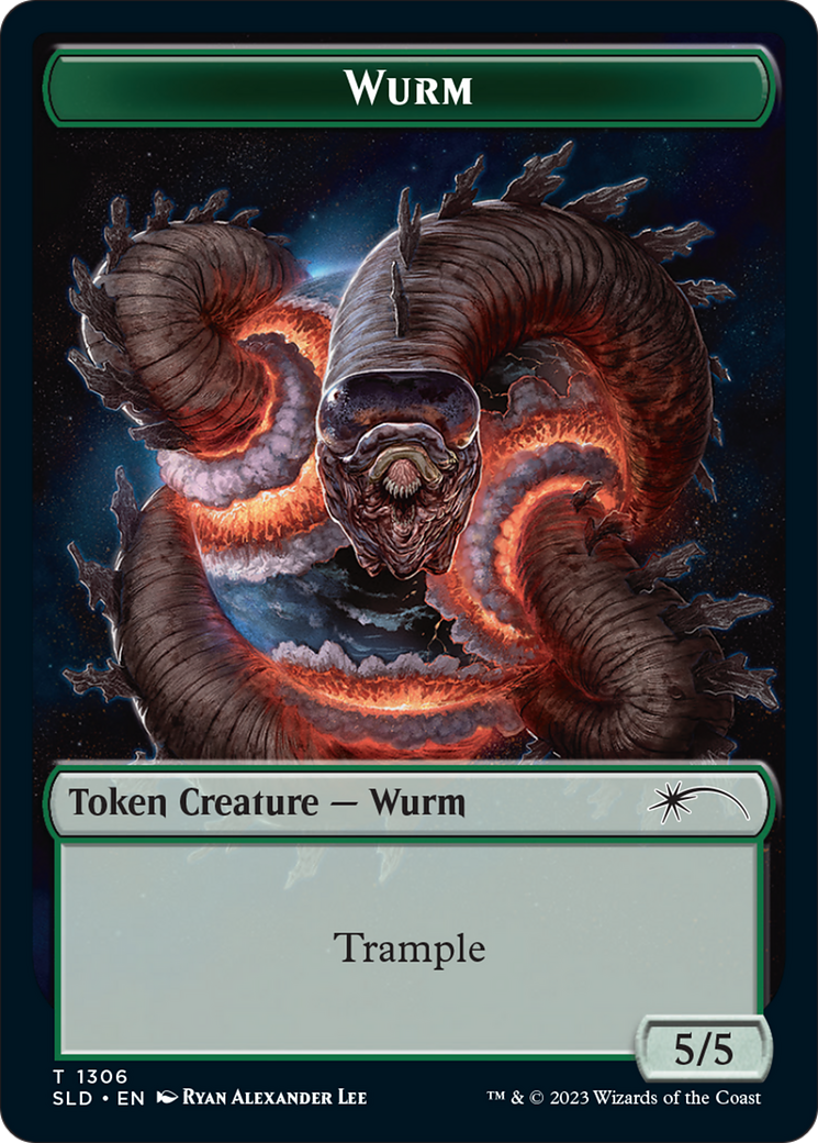 Wurm Token [Secret Lair Drop Series] MTG Single Magic: The Gathering | Red Claw Gaming