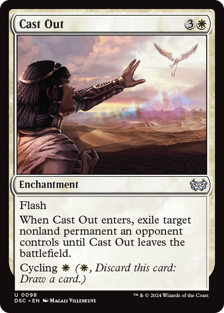 Cast Out [Duskmourn: House of Horror Commander] MTG Single Magic: The Gathering    | Red Claw Gaming