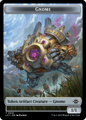 Gnome // Gnome Soldier Double-Sided Token [The Lost Caverns of Ixalan Tokens] MTG Single Magic: The Gathering    | Red Claw Gaming