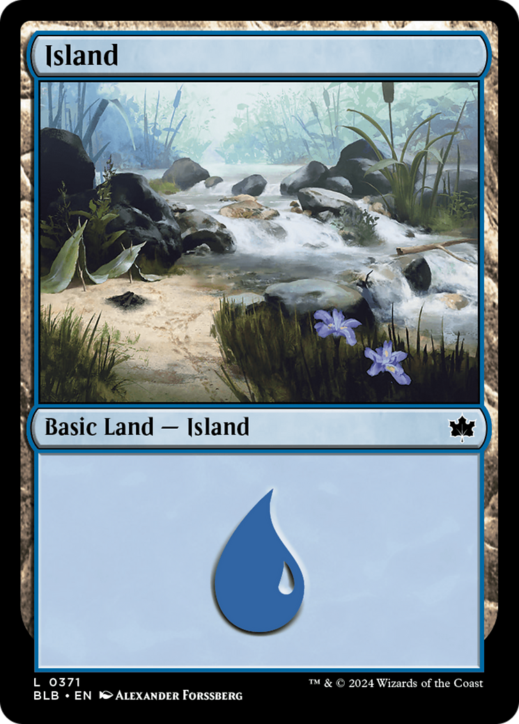 Island (0371) [Bloomburrow] MTG Single Magic: The Gathering    | Red Claw Gaming