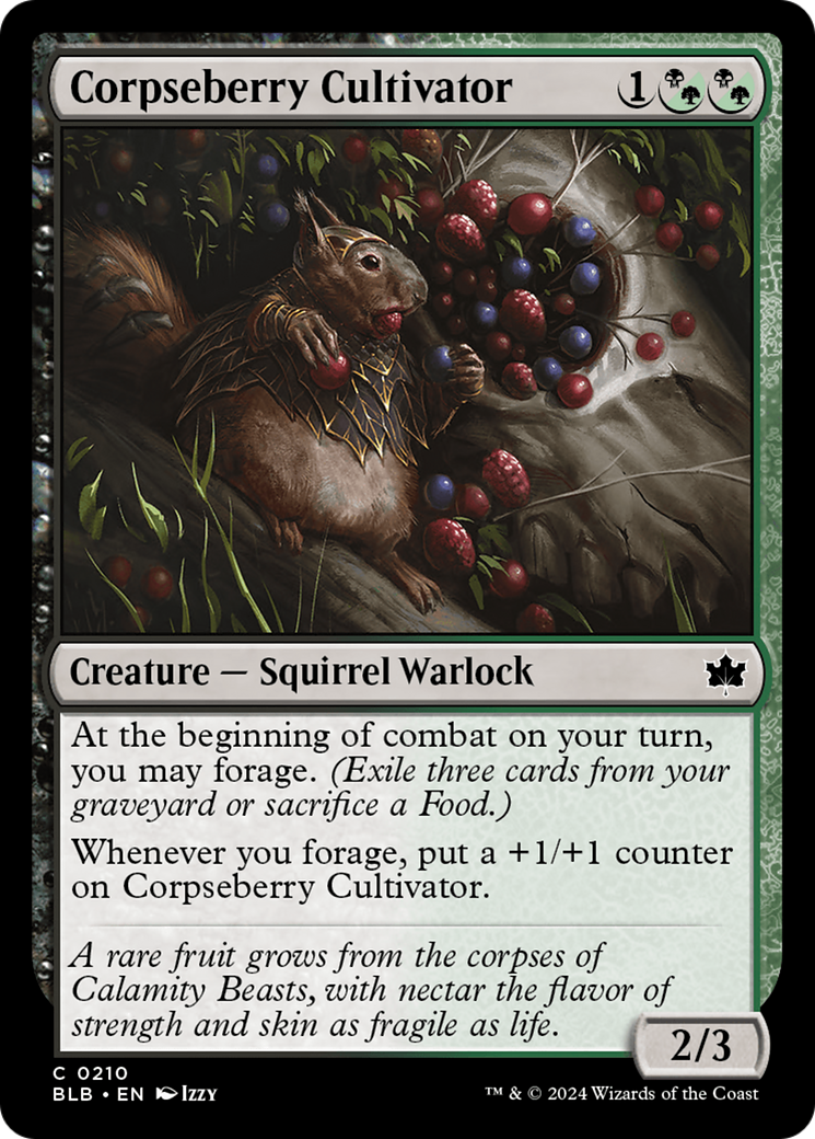 Corpseberry Cultivator [Bloomburrow] MTG Single Magic: The Gathering    | Red Claw Gaming