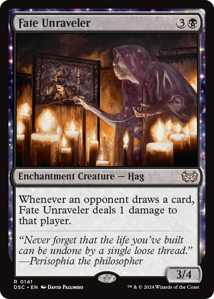 Fate Unraveler [Duskmourn: House of Horror Commander] MTG Single Magic: The Gathering    | Red Claw Gaming