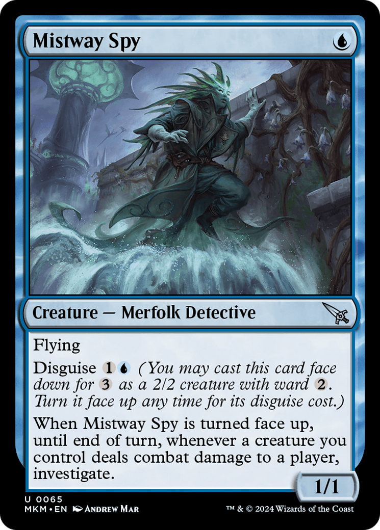 Mistway Spy [Murders at Karlov Manor] MTG Single Magic: The Gathering    | Red Claw Gaming