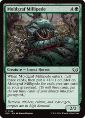 Moldgraf Millipede [Duskmourn: House of Horror Commander] MTG Single Magic: The Gathering    | Red Claw Gaming