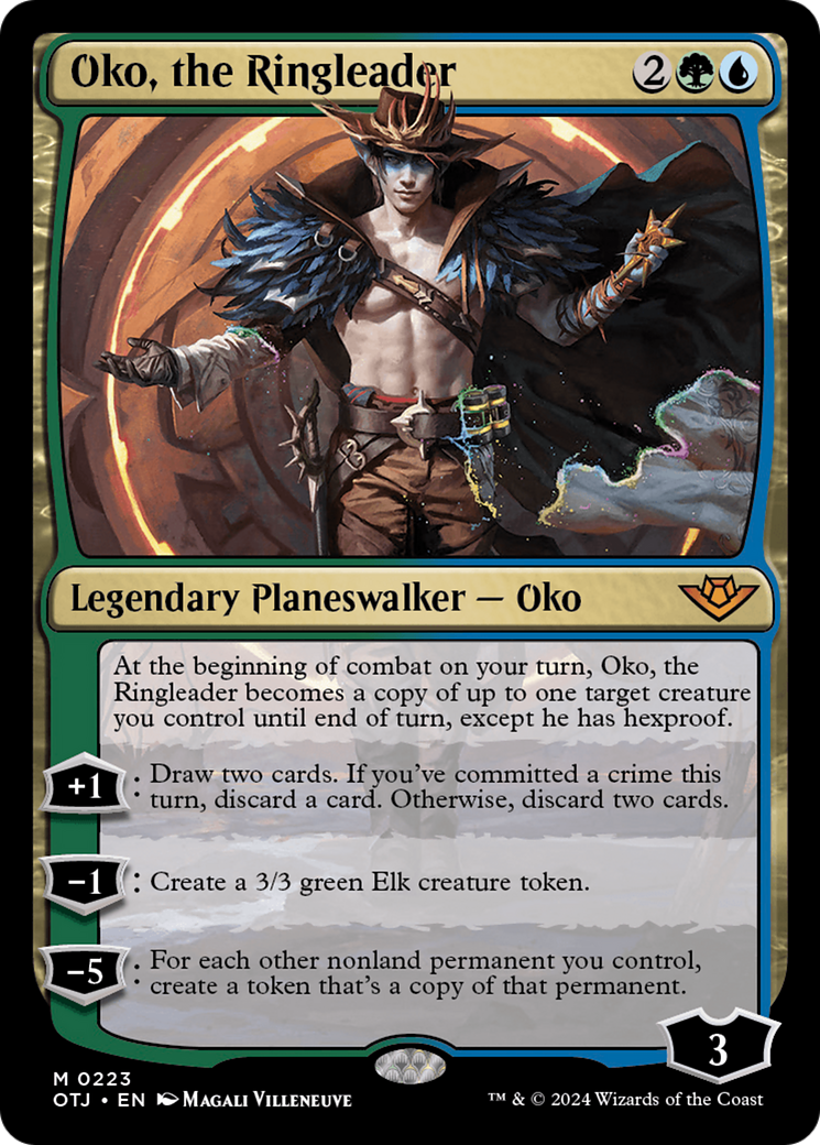 Oko, the Ringleader [Outlaws of Thunder Junction] MTG Single Magic: The Gathering    | Red Claw Gaming