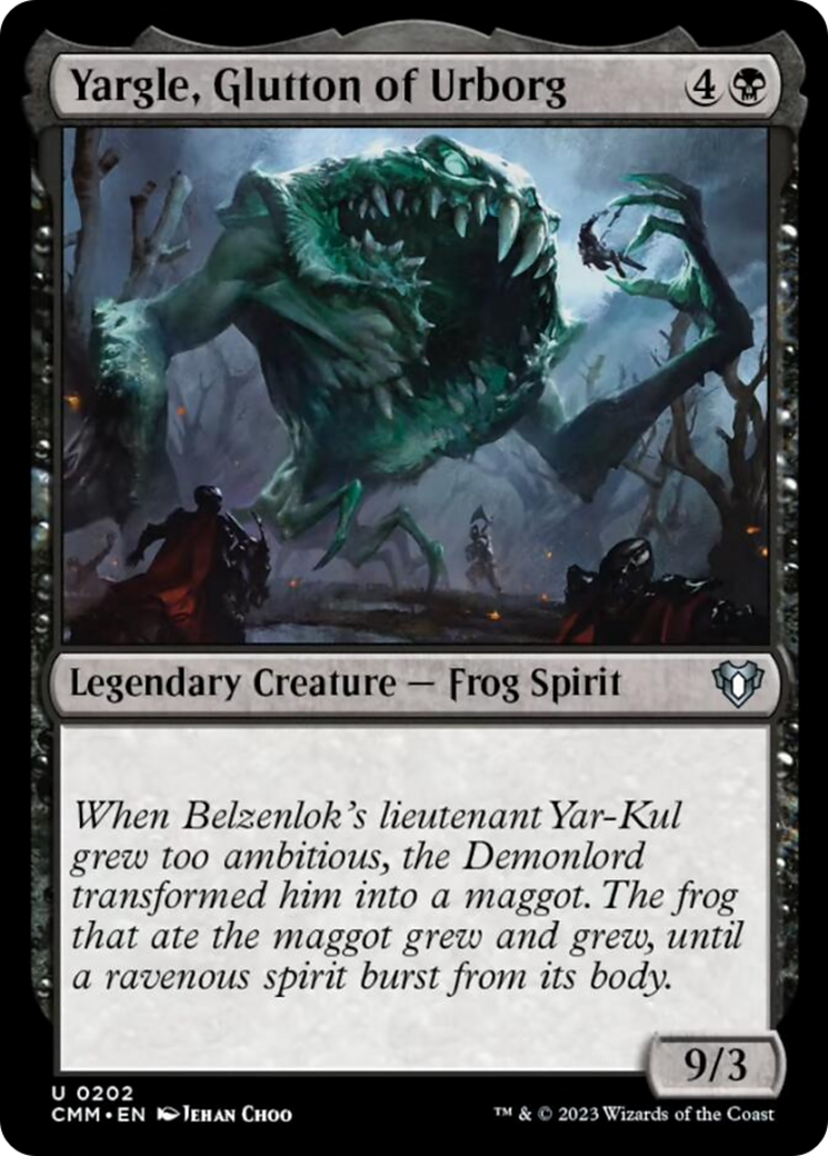 Yargle, Glutton of Urborg [Commander Masters] MTG Single Magic: The Gathering | Red Claw Gaming