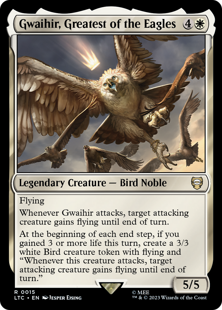 Gwaihir, Greatest of the Eagles [The Lord of the Rings: Tales of Middle-Earth Commander] MTG Single Magic: The Gathering    | Red Claw Gaming