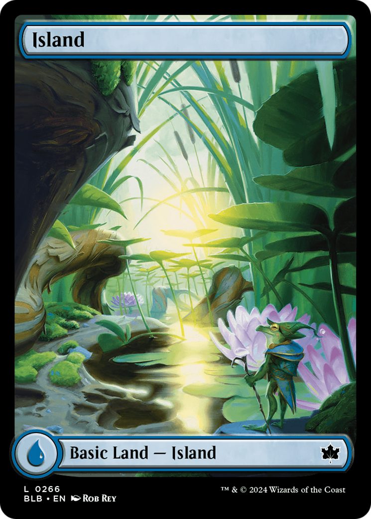 Island (0266) [Bloomburrow] MTG Single Magic: The Gathering    | Red Claw Gaming