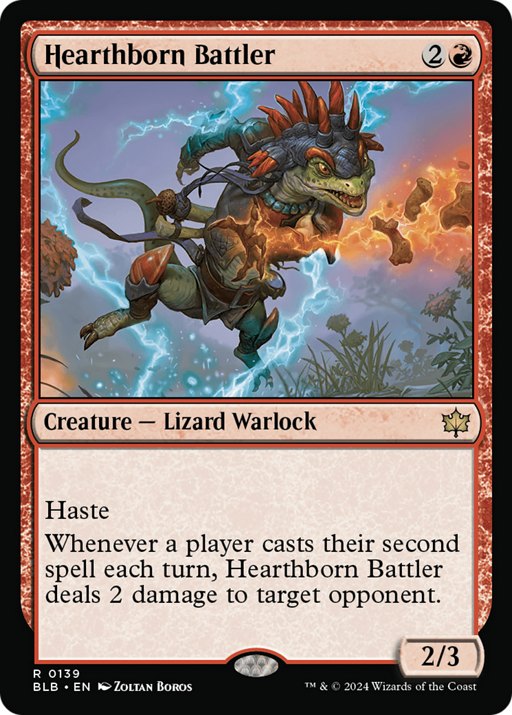 Hearthborn Battler [Bloomburrow] MTG Single Magic: The Gathering    | Red Claw Gaming