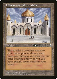 Library of Alexandria (Oversized) [Oversize Cards] MTG Single Magic: The Gathering    | Red Claw Gaming