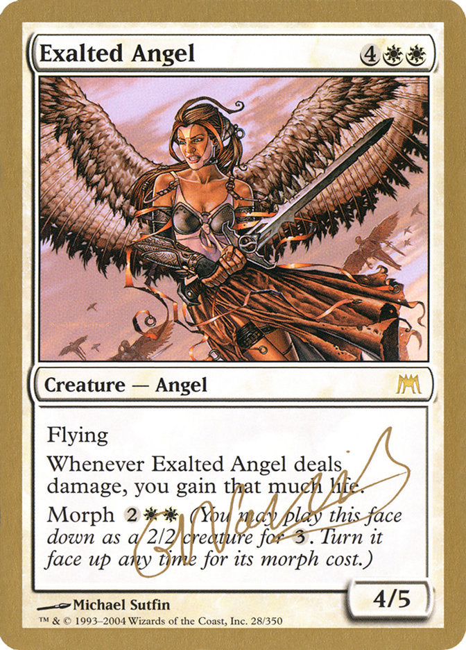 Exalted Angel (Gabriel Nassif) [World Championship Decks 2004] MTG Single Magic: The Gathering    | Red Claw Gaming