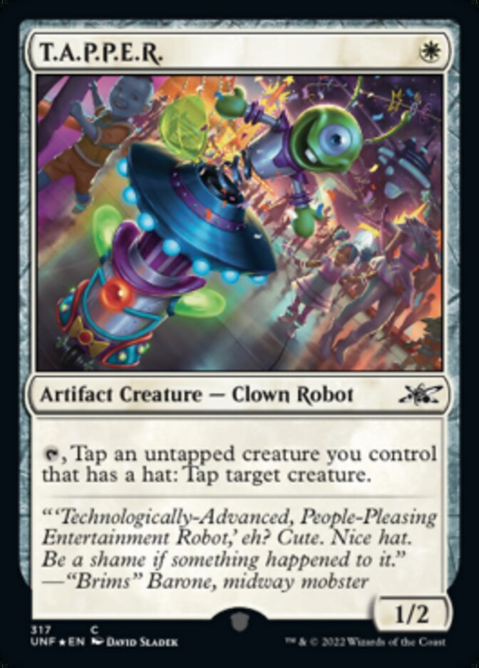 T.A.P.P.E.R. (Galaxy Foil) [Unfinity] MTG Single Magic: The Gathering    | Red Claw Gaming