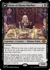 Sorin of House Markov // Sorin, Ravenous Neonate [Modern Horizons 3] MTG Single Magic: The Gathering    | Red Claw Gaming