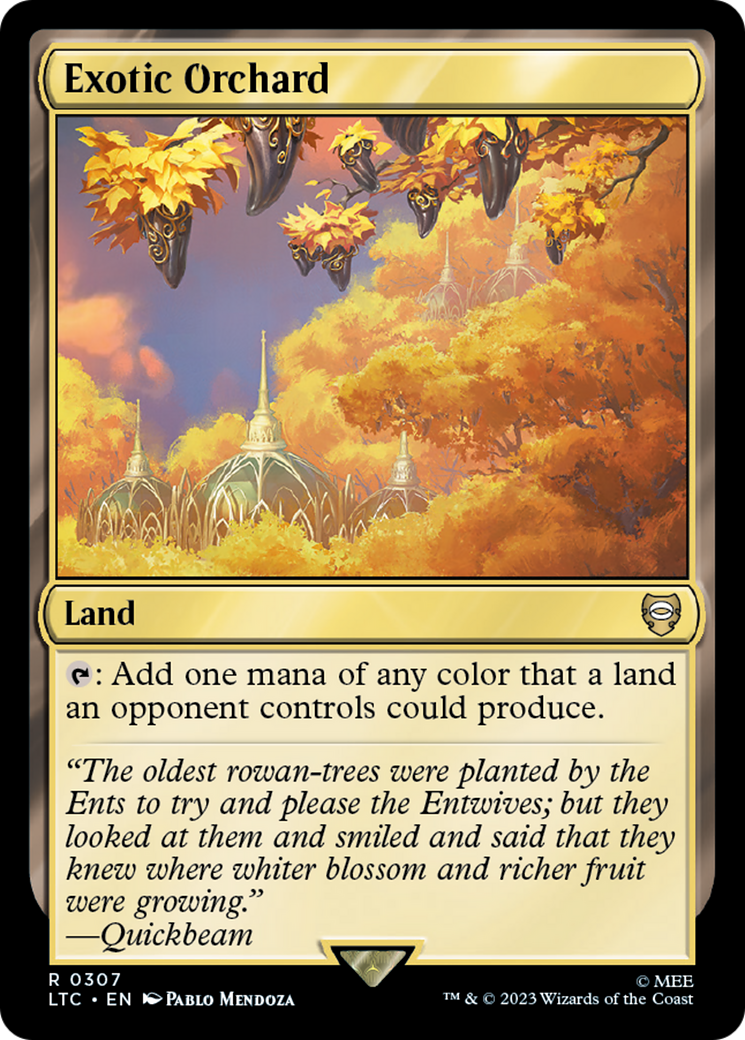 Exotic Orchard [The Lord of the Rings: Tales of Middle-Earth Commander] MTG Single Magic: The Gathering | Red Claw Gaming