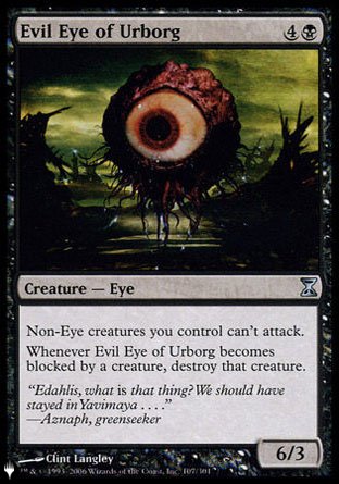 Evil Eye of Urborg [The List] MTG Single Magic: The Gathering    | Red Claw Gaming