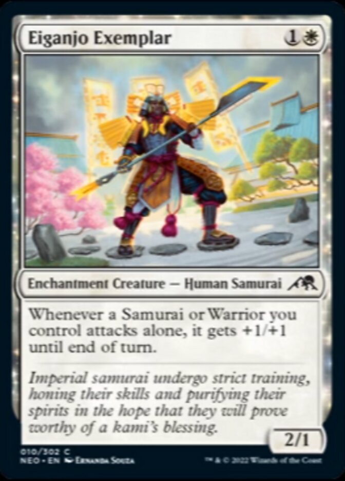 Eiganjo Exemplar [Kamigawa: Neon Dynasty] MTG Single Magic: The Gathering    | Red Claw Gaming