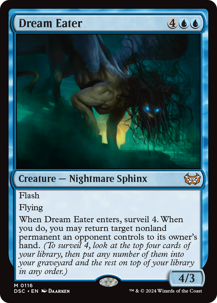 Dream Eater [Duskmourn: House of Horror Commander] MTG Single Magic: The Gathering    | Red Claw Gaming