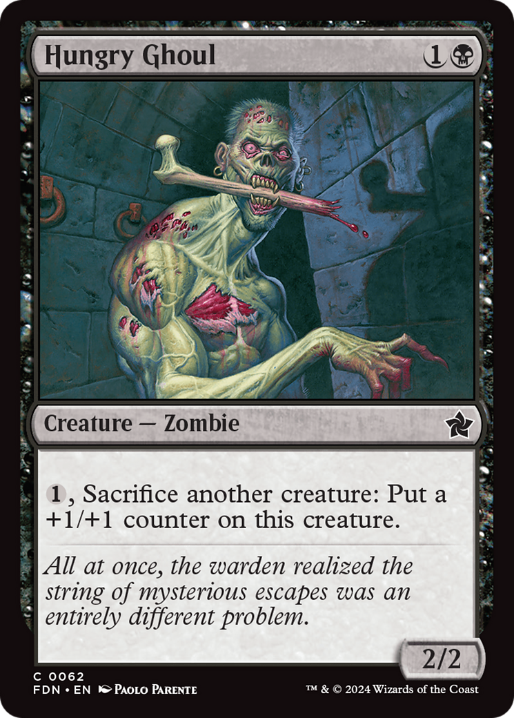 Hungry Ghoul [Foundations] MTG Single Magic: The Gathering | Red Claw Gaming