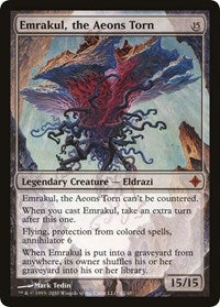 Emrakul, the Aeons Torn (Rise of the Eldrazi) [Oversize Cards] MTG Single Magic: The Gathering    | Red Claw Gaming