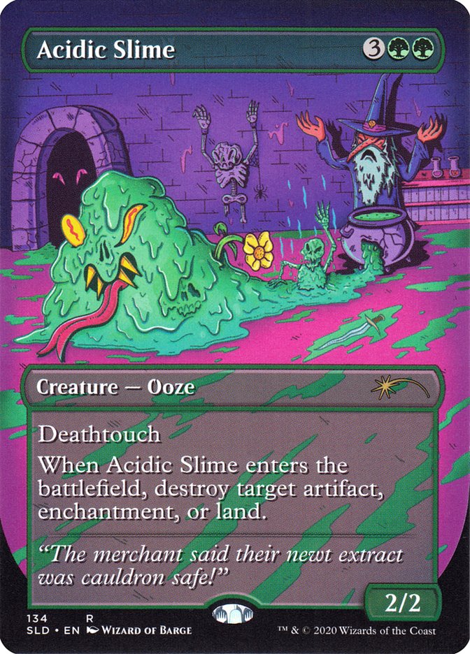 Acidic Slime [Secret Lair Drop Series] MTG Single Magic: The Gathering | Red Claw Gaming