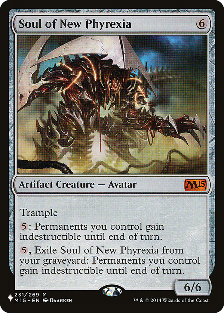 Soul of New Phyrexia [The List] MTG Single Magic: The Gathering    | Red Claw Gaming