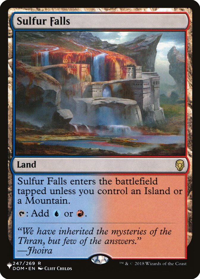 Sulfur Falls [Secret Lair: Heads I Win, Tails You Lose] MTG Single Magic: The Gathering    | Red Claw Gaming