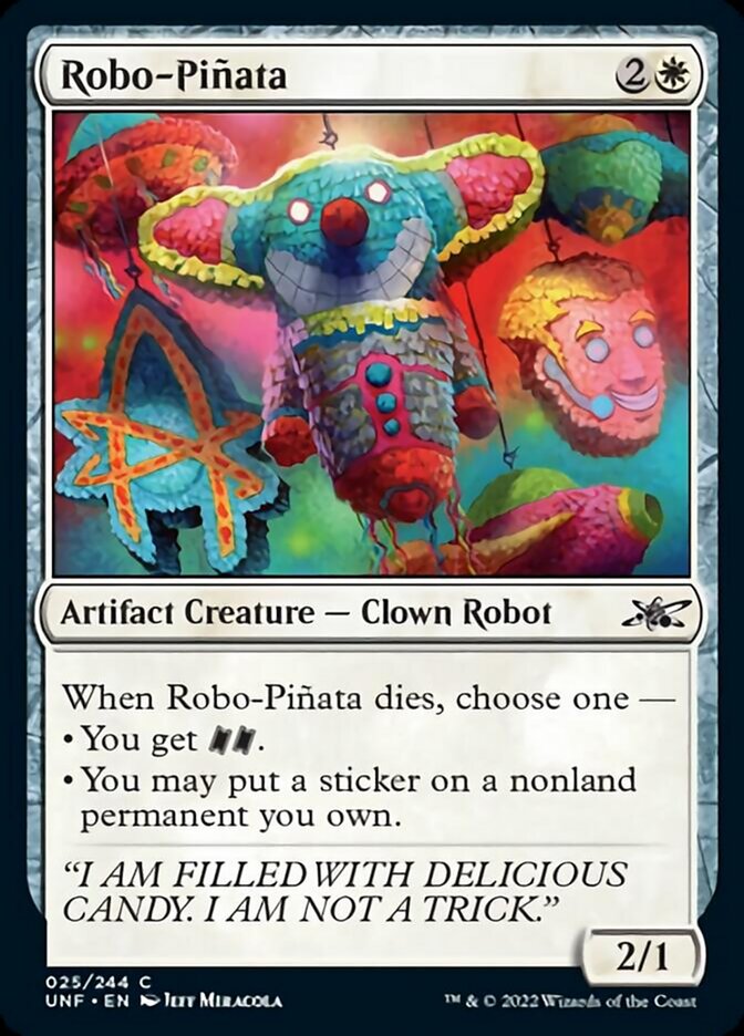 Robo-Pinata [Unfinity] MTG Single Magic: The Gathering    | Red Claw Gaming