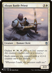 Abzan Battle Priest [The List Reprints] MTG Single Magic: The Gathering    | Red Claw Gaming