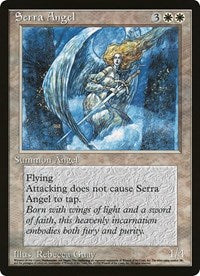 Serra Angel [alternate art] (Oversized) [Oversize Cards] MTG Single Magic: The Gathering    | Red Claw Gaming