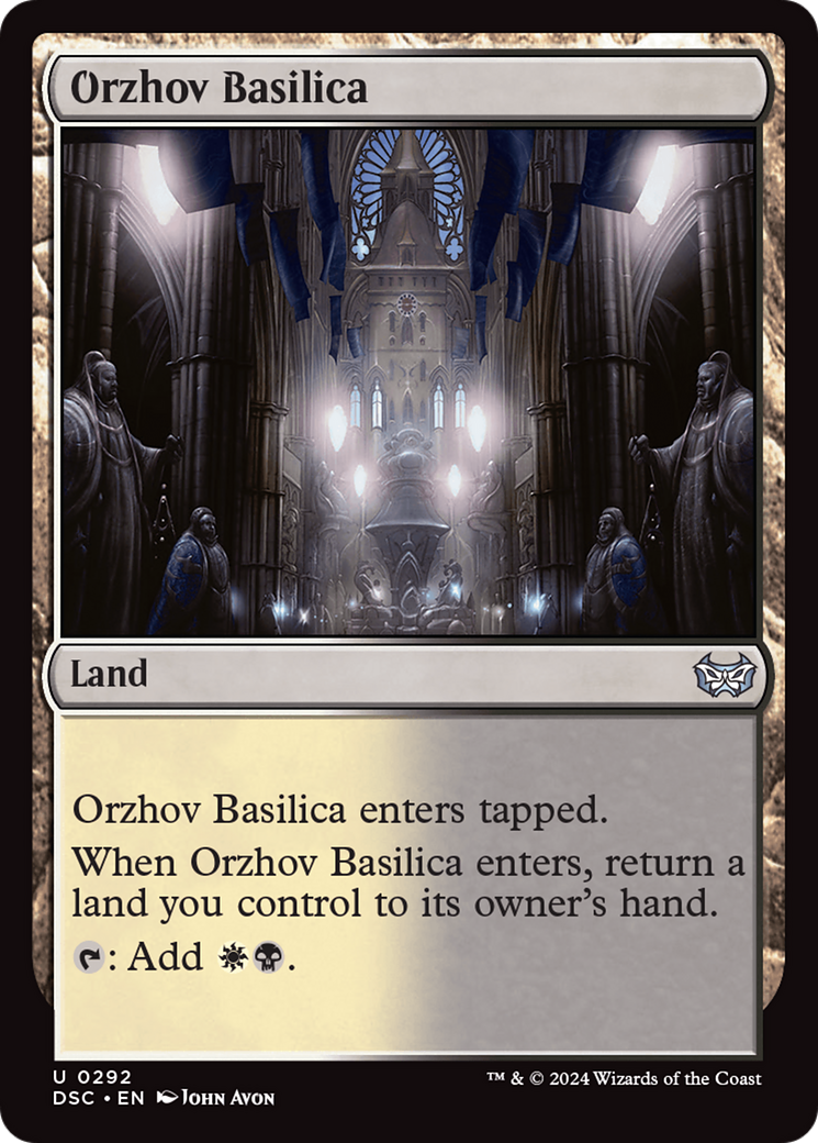 Orzhov Basilica [Duskmourn: House of Horror Commander] MTG Single Magic: The Gathering    | Red Claw Gaming