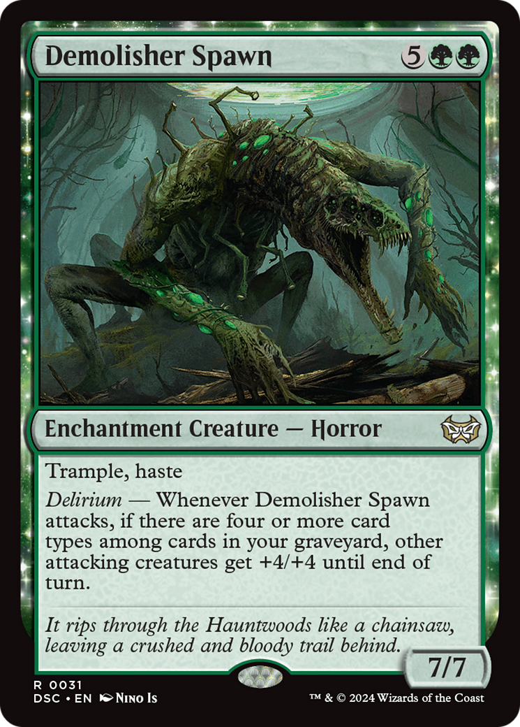 Demolisher Spawn [Duskmourn: House of Horror Commander] MTG Single Magic: The Gathering    | Red Claw Gaming