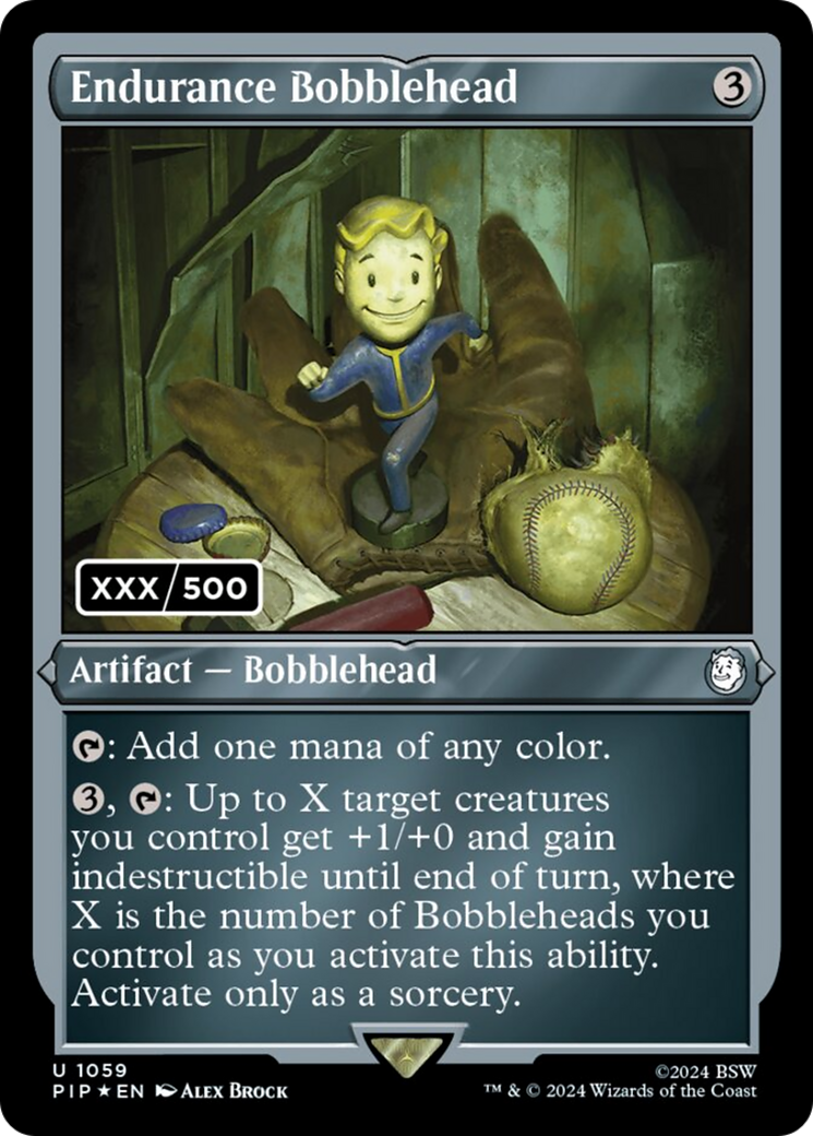 Endurance Bobblehead (Serialized) [Fallout] MTG Single Magic: The Gathering    | Red Claw Gaming