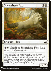 Silverchase Fox [Mystery Booster] MTG Single Magic: The Gathering    | Red Claw Gaming