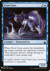 Frost Lynx [Mystery Booster] MTG Single Magic: The Gathering    | Red Claw Gaming