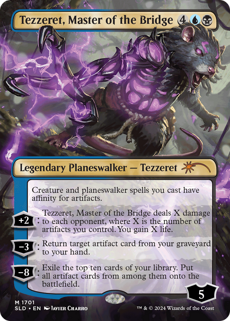 Tezzeret, Master of the Bridge [Secret Lair Drop Series] MTG Single Magic: The Gathering | Red Claw Gaming