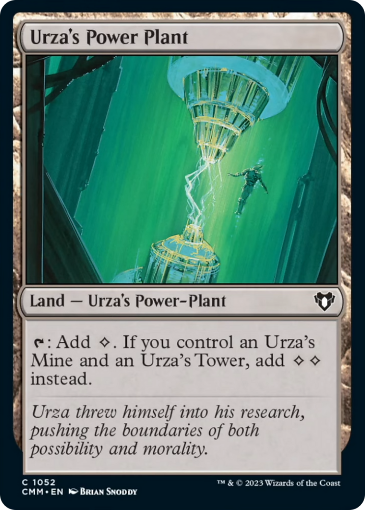 Urza's Power Plant [Commander Masters] MTG Single Magic: The Gathering    | Red Claw Gaming