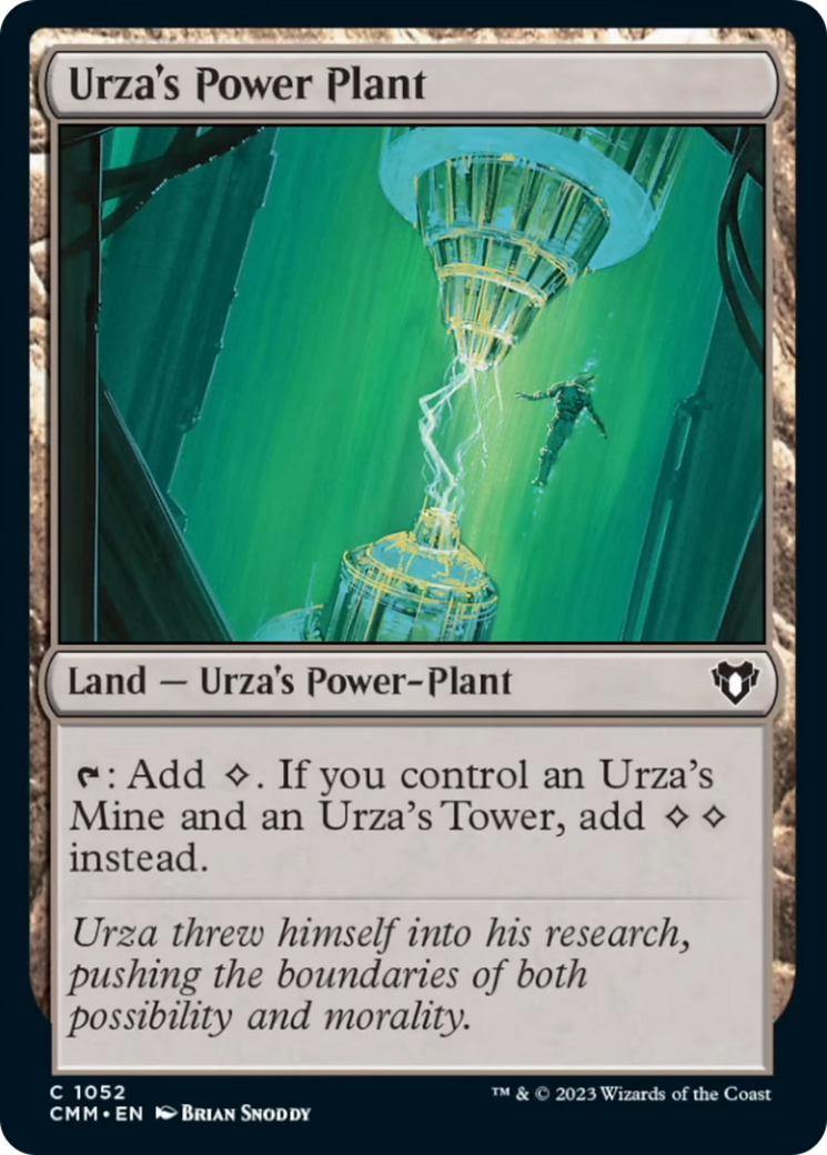 Urza's Power Plant [Commander Masters] MTG Single Magic: The Gathering | Red Claw Gaming