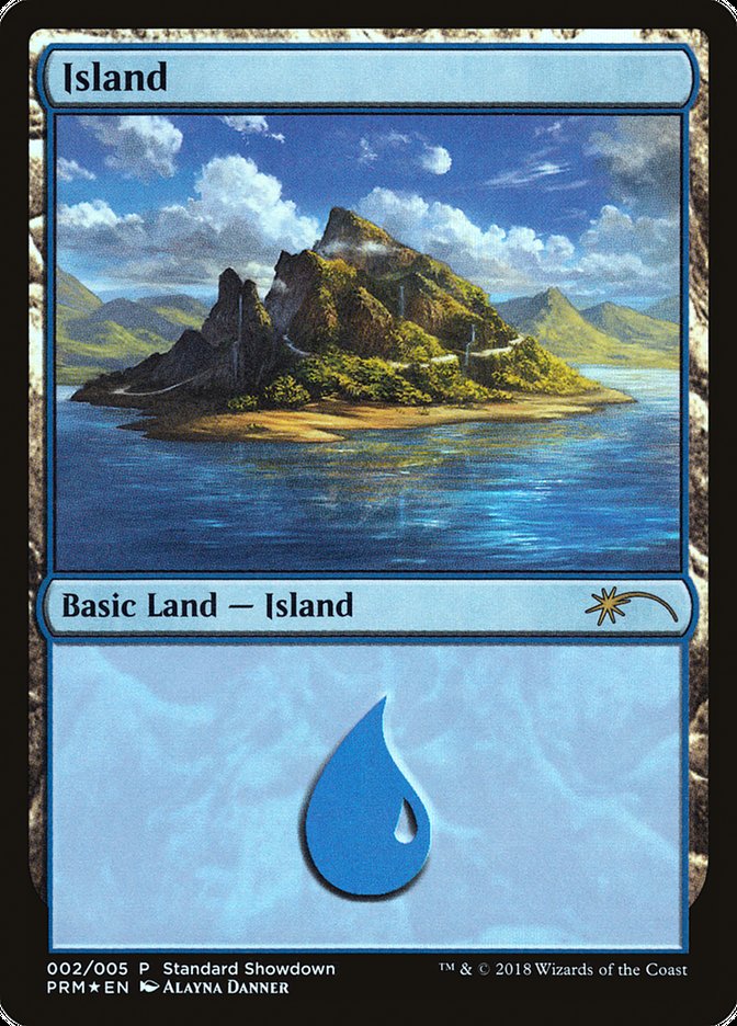 Island (Alayna Danner) [Standard Showdown Promos] MTG Single Magic: The Gathering    | Red Claw Gaming