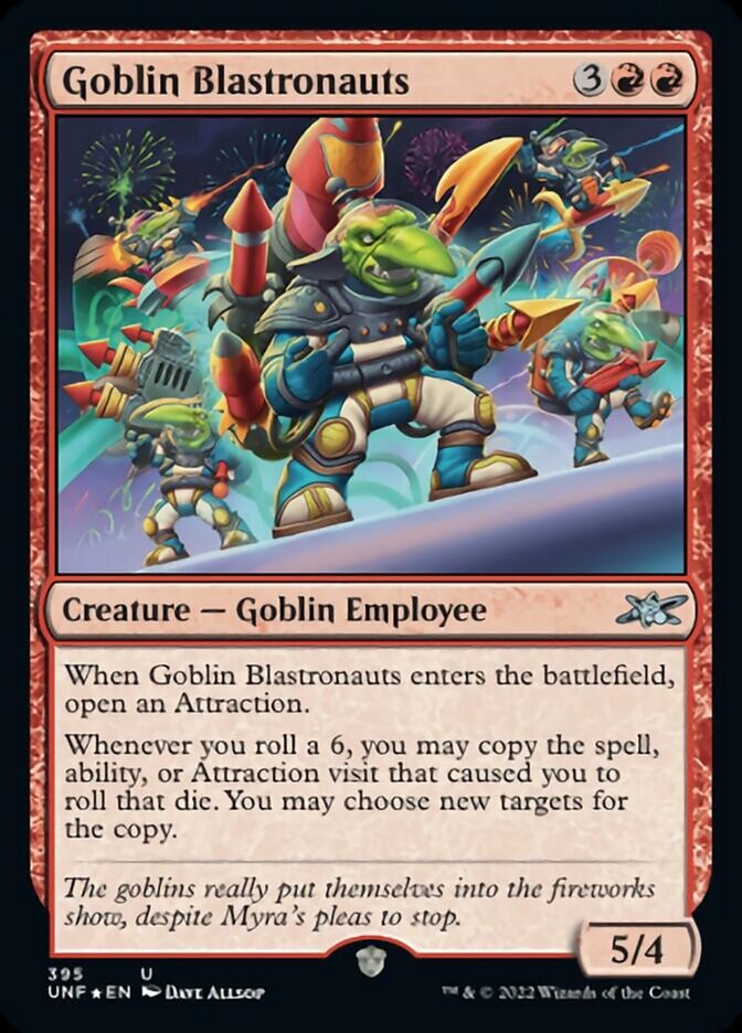 Goblin Blastronauts (Galaxy Foil) [Unfinity] MTG Single Magic: The Gathering    | Red Claw Gaming