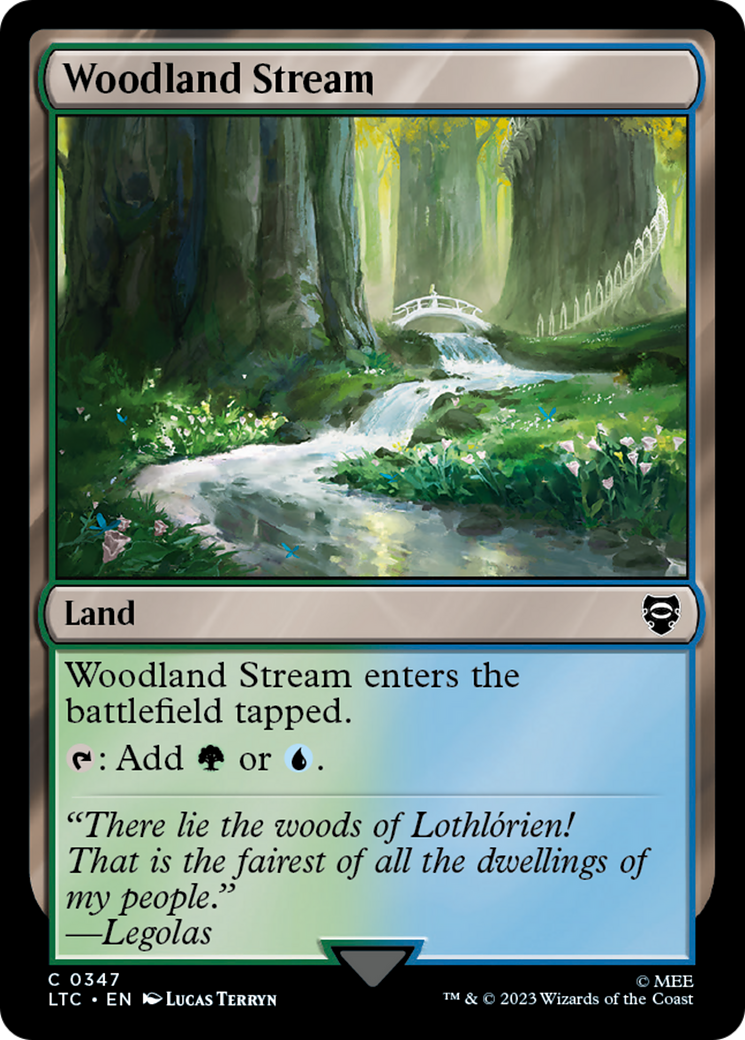 Woodland Stream [The Lord of the Rings: Tales of Middle-Earth Commander] MTG Single Magic: The Gathering | Red Claw Gaming